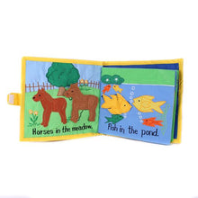 Load image into Gallery viewer, My First Animal Puzzle Cloth Book

