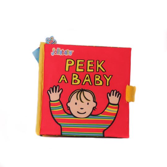 Jolly Baby Book - Peek A Baby