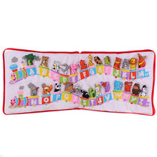 Load image into Gallery viewer, My Abc Animal Train Cloth Book
