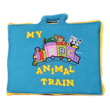 Load image into Gallery viewer, My Abc Animal Train Cloth Book

