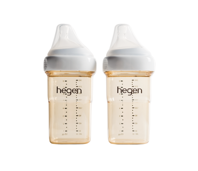 Hegen’s 240ml/8oz Feeding Bottle 2-Pack