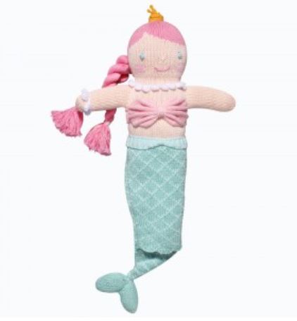 Zubels Handknit Doll - Marina the Mermaid