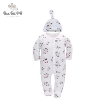 Load image into Gallery viewer, Bao Bei PH Coby Frogsuit + Matching Hat for 0-3 months
