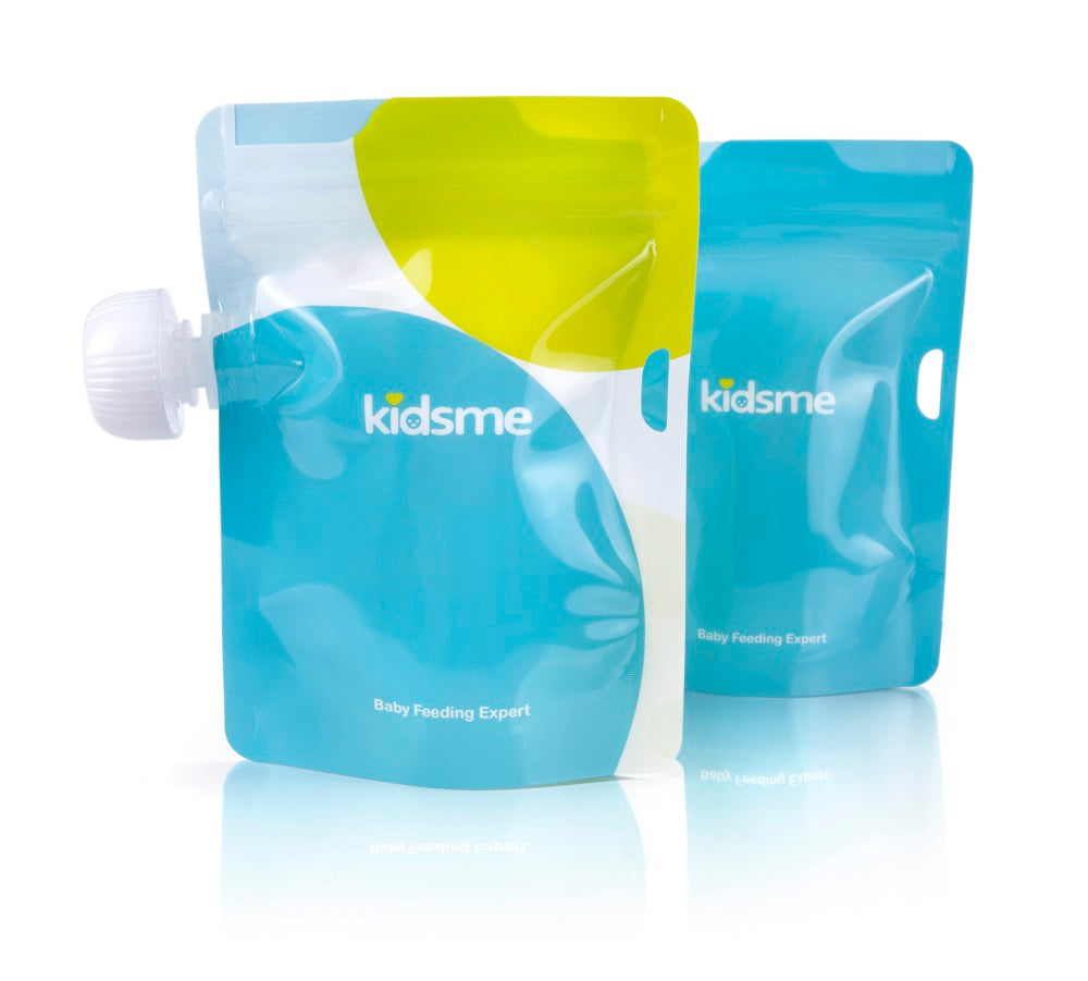 Kidsme Reusable Food Pouch with Adaptor Set