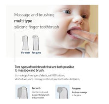 Load image into Gallery viewer, Mother-K Silicone Finger Toothbrush Set
