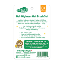 Load image into Gallery viewer, Tiny Buds Baby Naturals Hair Highness Hair Brush Set
