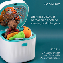 Load image into Gallery viewer, Econuvo Uv Led Sterilizer and Dryer with Anion (Eco211)
