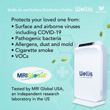 Load image into Gallery viewer, Wellis Air and Surface Disinfection Purifier
