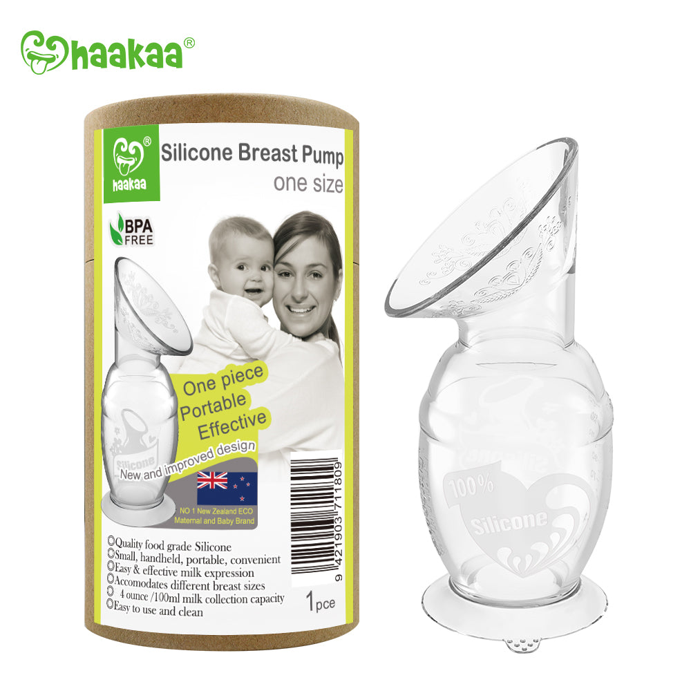 Haakaa Silicone Breast Pump with Suction Base Gen 2