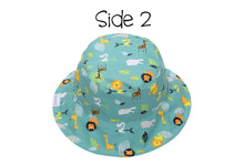 Load image into Gallery viewer, Flap Jack Kids - Reversible Baby &amp; Kids Patterned Sun Hat
