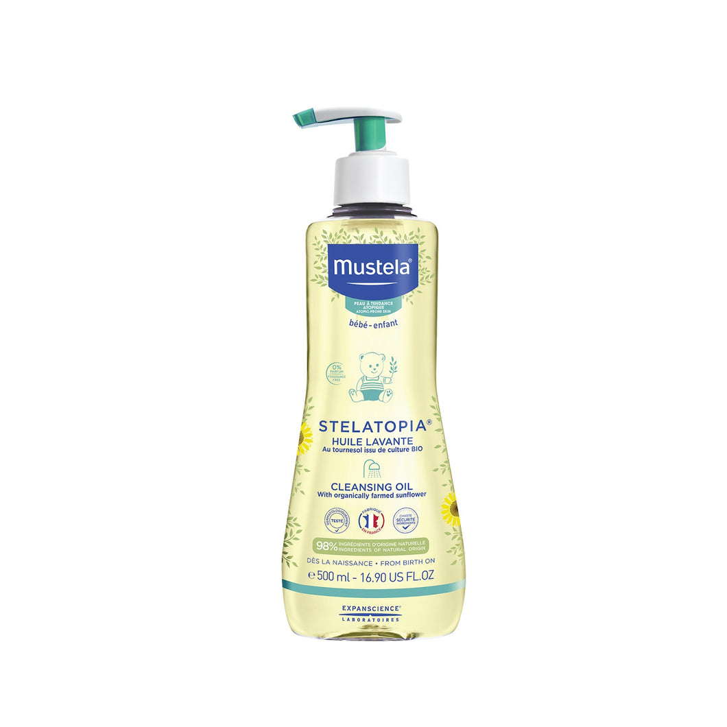 Mustela stelatopia cleansing gel sales 500ml