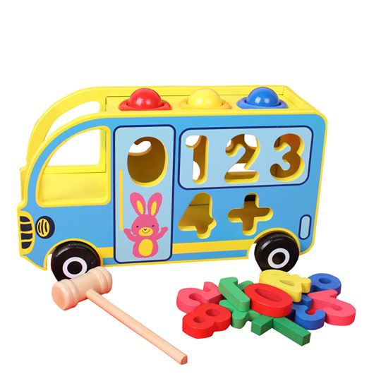 Wooden - Knock the Ball Digital Bus