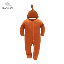 Load image into Gallery viewer, Bao Bei PH Coby Frogsuit + Matching Hat for 0-3 months
