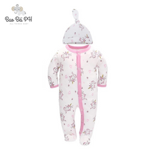 Load image into Gallery viewer, Bao Bei PH Coby Frogsuit + Matching Hat for 0-3 months
