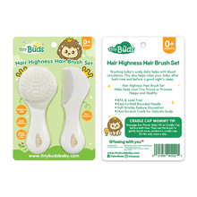 Load image into Gallery viewer, Tiny Buds Baby Naturals Hair Highness Hair Brush Set
