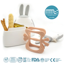 Load image into Gallery viewer, Mama&#39;s Tem Nabi Monster Premium Teether + Bunny Case
