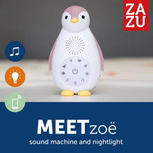 Load image into Gallery viewer, Zazu Sound Machine - Zoë the Penguin
