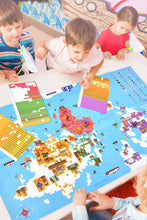 Load image into Gallery viewer, Mideer Poster Sticker World Map
