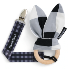 Load image into Gallery viewer, Booginhead - Bunbun Teether &amp; Pacigrip 2pk
