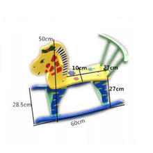 Load image into Gallery viewer, Wooden Rocking Horse

