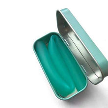 Load image into Gallery viewer, GoSili Reusable Wide Silicone Straw with Travel Tin Case
