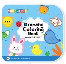Load image into Gallery viewer, Superdots Drawing Coloring Book
