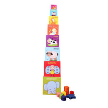 Load image into Gallery viewer, Wooden - Nesting Stacking and Shapes Sorting Blocks
