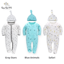 Load image into Gallery viewer, Bao Bei PH Coby Frogsuit + Matching Hat for 0-3 months
