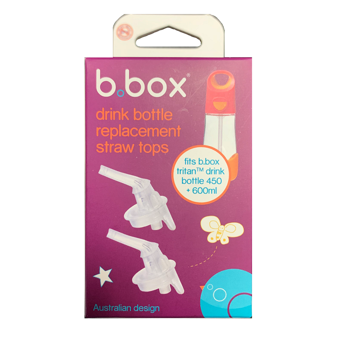 B.box Drink Bottle Replacement Straw Tops
