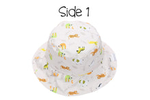 Load image into Gallery viewer, Flap Jack Kids - Reversible Baby &amp; Kids Patterned Sun Hat

