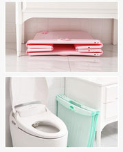 Load image into Gallery viewer, Bunny Bubbles Baby Co Large Foldable Baby Tub
