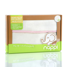 Load image into Gallery viewer, Nappi Bamboo Velour Baby Blanket 70x100 cm
