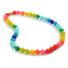 Load image into Gallery viewer, Chewbeads Christopher Teething Necklace (Rainbow)
