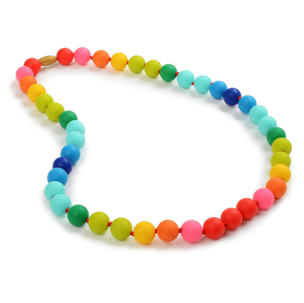 Chewbeads Christopher Teething Necklace (Rainbow)