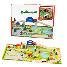Load image into Gallery viewer, Wooden - Rail Over Pass

