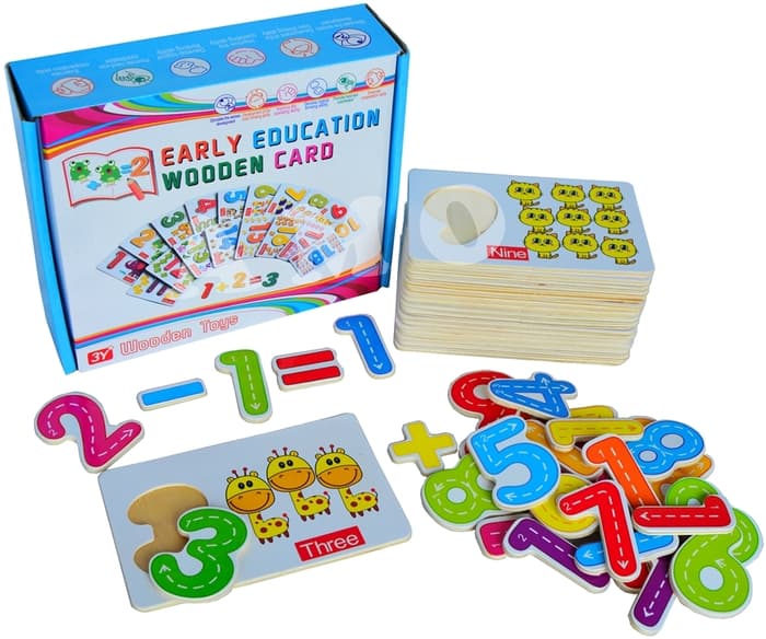 Early Education Wooden Card
