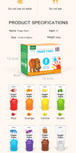 Load image into Gallery viewer, Mideer Finger Paint 8 colors
