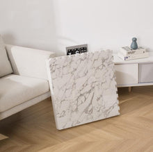 Load image into Gallery viewer, Olive &amp; Cloud Marble Puzzle Mat
