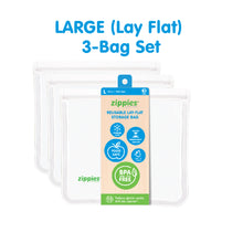 Load image into Gallery viewer, Zippies Reusable Lay Flat Bags
