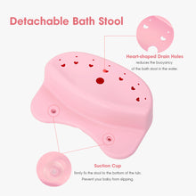 Load image into Gallery viewer, Bunny Bubbles Baby Co Large Foldable Baby Tub
