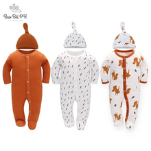 Load image into Gallery viewer, Bao Bei PH Coby Frogsuit + Matching Hat for 0-3 months
