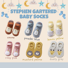 Load image into Gallery viewer, Bao Bei PH Stephen Gartered Baby Socks

