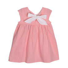 Load image into Gallery viewer, Adorable Baby Girls Kids Dress with Ribbon on the Back

