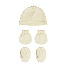 Load image into Gallery viewer, St. Patrick Newborn Unisex Mittens, Beanie, Booties Pack

