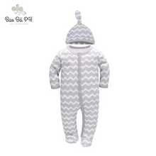 Load image into Gallery viewer, Bao Bei PH Coby Frogsuit + Matching Hat for 0-3 months
