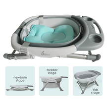 Load image into Gallery viewer, Nature To Nurture Splish Splash Triple Stage Collapsible Bath Tub
