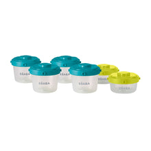 Load image into Gallery viewer, Beaba Set of 6 Clip Portions - 1st age - 60ml + 120ml
