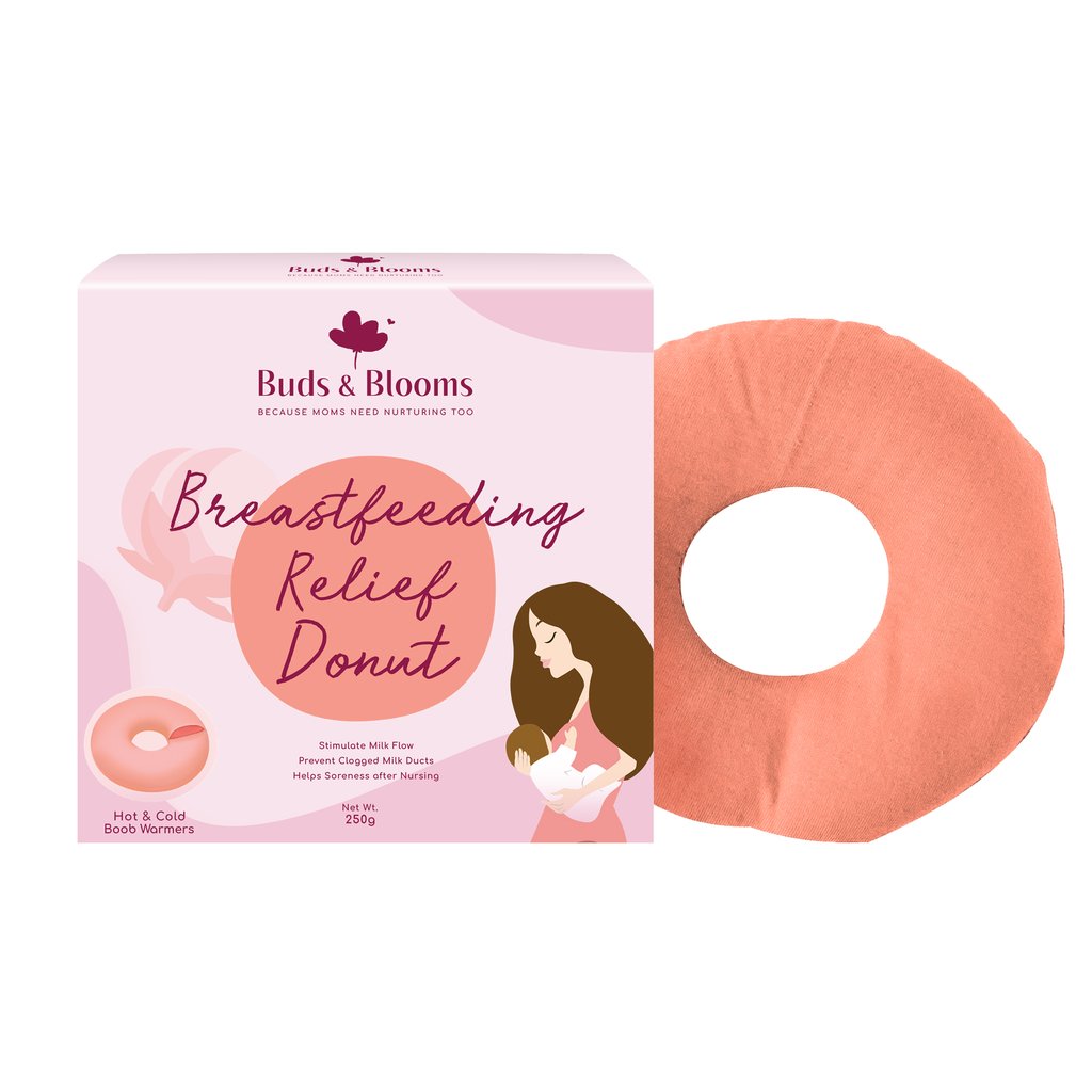 Buds & Blooms Single Breastfeeding Doughnut Single - Light Peach