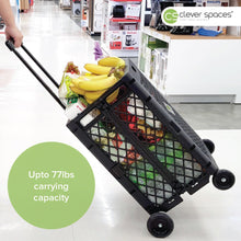 Load image into Gallery viewer, Clever Spaces Foldable Utility Cart (Tall)
