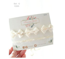 Load image into Gallery viewer, Kaviar girls headbands Set (0-3months)
